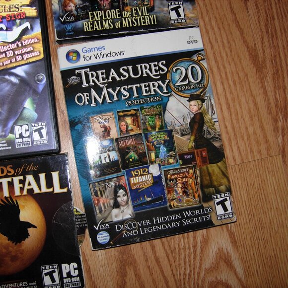 7 Hidden Objects PC Game Disc Lot - Picture 4 of 5